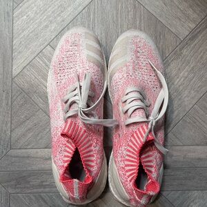 adidas Pink and White Women's Sneakers